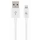 GEMBIRD USB kabl na Lightning, CC-USB2P-AMLM-2M-W, 2m, bela - 38348