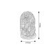 Rabalux Dekorativna rasveta Wasabi LED 1W hrast (3680) - 3680