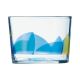 LUMINARC Činija decor iced petal blue luminarc - 212176