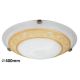 Rabalux Plafonjera Laretta E27 2x MAX 60W belo staklo - alabaster (3714) - 3714