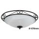 Rabalux Plafonjera Athen E27 3x MAX 60W crna (3723) - 3723