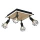 FORMA Spot lampa 4xE14+LED FE405-4 BK+WD 4000K - EP2684562