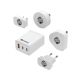 SANDBERG Punjač 3in1 TravelCharger USB-C/A, 65W - 43039-1