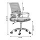 MODUL Radna stolica Flexi oc-009 siva - EP3126962