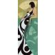 DELTA LINEA Uramljena slika Usamljena lepotica 30x70 cm - DL3760