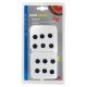 LAMPA ACCESSORIES Privezak kockice belo crne - 37652