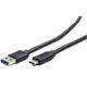 GEMBIRD Adapter kabl, USB 3.0 na USB Type-C, 1m - 38863-1