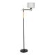 FORMA Podna lampa 1xE27 F7133-1F BK+WD - EP2684704
