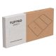 Podloga za miš FLIP PAD sa bežičnim punjačem 15W – sklopiva, pluta, bež - EP3258935