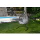 HANAH HOME Viseća ljuljaška jaje Findik, crna/siva - 379VLV1720