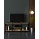 HANAH HOME TV komoda Nina, braon/crna - 379VLV2801