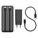Stanica za punjenje REVOLUTION – 4 odvojive pomoćne baterije 10.000 mAh, 3u1 bežično, GaN 65W punjač - EP3259055