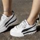 PUMA Patike mayze lthr W - 381983-01