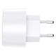 Zidni punjač SKROSS EU USB 45W PD – USB-C 45W i USB-A 18W, za laptop i telefon, beli - EP3258697