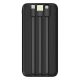 Pomoćna baterija ODIN 10 PLUS 10.000 mAh sa ugrađenim kablovima – Type-C, Lightning i USB-A, crna - EP3259028