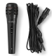 NEDIS Mikrofon, MPWD15BK 6.35mm, 5m - 20204
