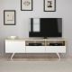 HANAH HOME TV komoda Brüksel, bela - 382NRC1103
