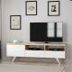 HANAH HOME TV komoda Brüksel, bela - 382NRC1103