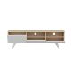 HANAH HOME TV komoda Brüksel, bela - 382NRC1103