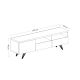 HANAH HOME TV komoda Brüksel, bela - 382NRC1103