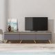 HANAH HOME TV komoda Amsterdam, siva/krem - 382NRC1105