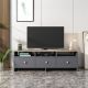 HANAH HOME TV komoda Oslo, antracit - 382NRC1106