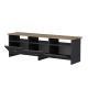 HANAH HOME TV komoda Oslo, antracit - 382NRC1106
