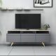 HANAH HOME TV komoda Berlin 150, antracit - 382NRC1109