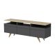 HANAH HOME TV komoda Berlin 150, antracit - 382NRC1109