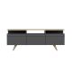 HANAH HOME TV komoda Berlin 150, antracit - 382NRC1109