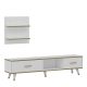 HANAH HOME TV komoda Aren, bela - 382NRC1118
