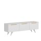 HANAH HOME TV komoda Prag, bela - 382NRC1124