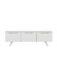 HANAH HOME TV komoda Prag, bela - 382NRC1124