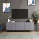 HANAH HOME TV komoda, antracit - 382NRC1125