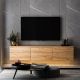 HANAH HOME TV komoda Neon Illuminated, braon - 382NRC1128