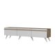 HANAH HOME TV komoda Valentina, bela - 382NRC1131