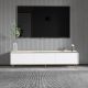 HANAH HOME TV komoda Imaj, bela/zlatna - 382NRC1144