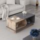 HANAH HOME Klub sto Consept, krem/siva - 382NRC1201