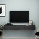 HANAH HOME TV komoda Terra, crna - 382NRC1511