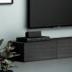 HANAH HOME TV komoda Terra, crna - 382NRC1511