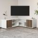 HANAH HOME TV komoda Rosa, bela/braon - EP3057503