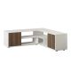 HANAH HOME TV komoda Rosa, bela/braon - EP3057503