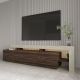 HANAH HOME TV komoda Beliz, braon/krem - EP3057515