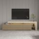 HANAH HOME TV komoda Beliz, krem/svetlobraon - EP3057524