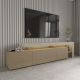 HANAH HOME TV komoda Beliz, krem/svetlobraon - EP3057524