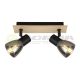 FORMA Spot lampa 2xE14 FE406-2 BK+WD - 006771