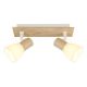 FORMA Spot lampa 2xE14 FE406-2 WH+WD - 006775