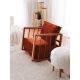 ATELIER DEL SOFA Fotelja za ljuljanje Sallanan, cimet - 383EVN1125