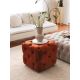 ATELIER DEL SOFA Tabure Kup Chester, braon - EP2803478