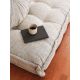 ATELIER DEL SOFA Podni jastuk Boho Dokuma, siva - 383EVN1138